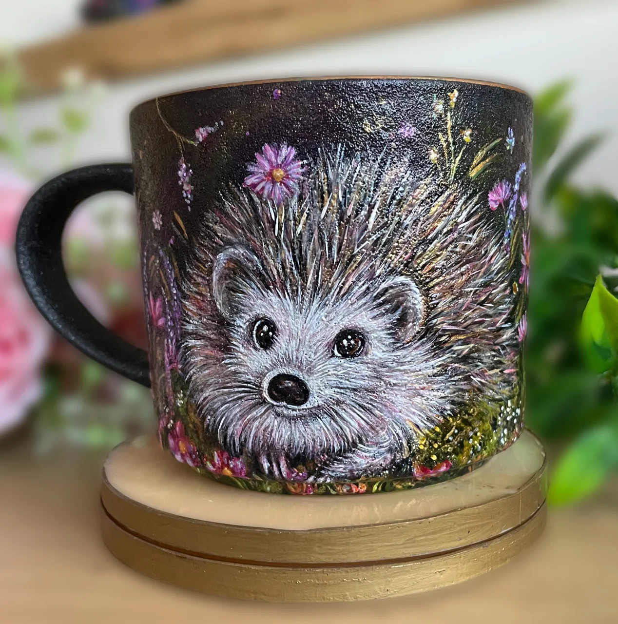 Kubek 420ml Baśniowy Jeżyk   UNIKAT