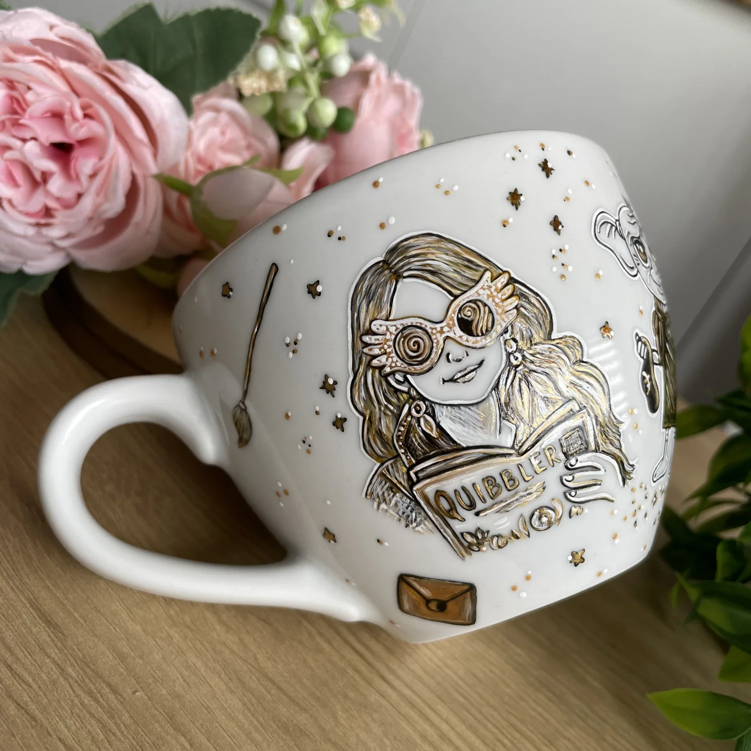 Duży kubek 500ml + łyżeczka Zgredek Luna hp