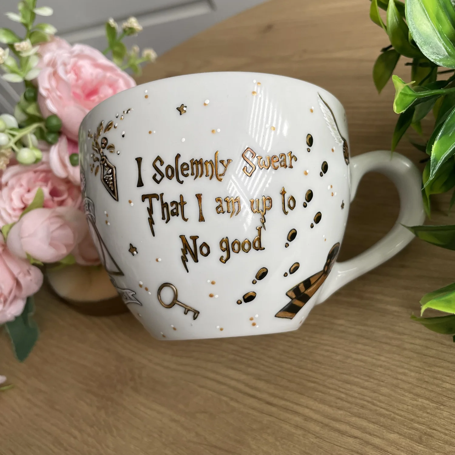 Duży kubek 500ml + łyżeczka Zgredek Luna hp